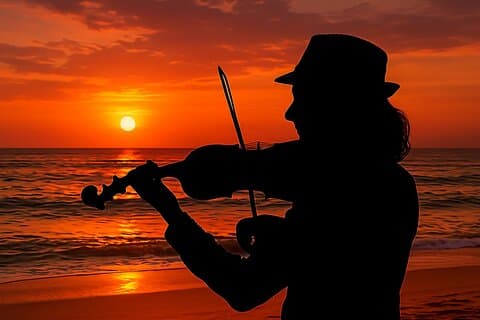 Boat tour Saddle of the Devil Aperitif and Serenade with Violinist