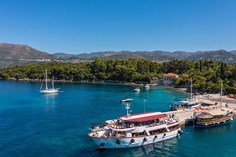 Elaphiti-Inseln Ganztägige Kreuzfahrt ab Dubrovnik mit Mittagessen
