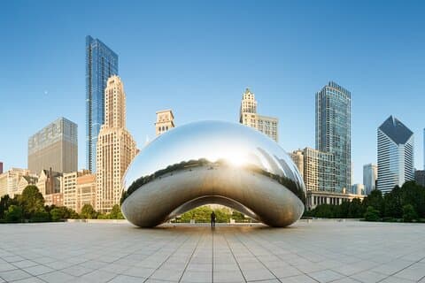 Chicago Millennium Park självguidad Audio GPS Walking Tour