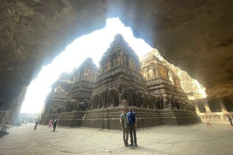 Ellora Caves & Daulatabad Fort Dagtrip vanuit Aurangabad