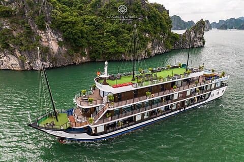Lyxkryssning La Casta 3D2N: Halong & Lan Ha Bay från Hanoi