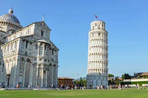 Pisa Torre inclinada & Cathedral Ticket, passeio a pé com AudioApp