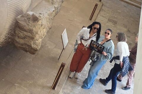 7 timmars privat rundtur Sakkara Pyramid Memphis City och Fallucca