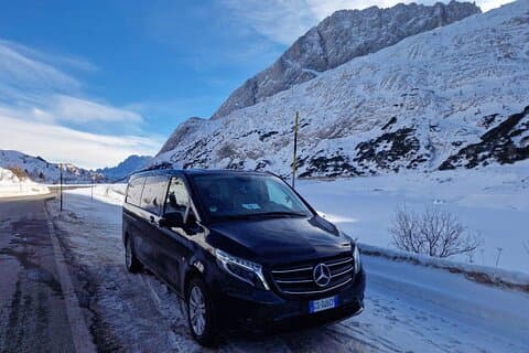 Traslado privado de Veneza para as Dolomitas – Cortina d'Ampezzo