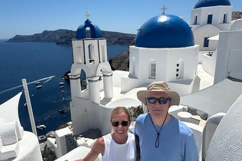 Visite privée personnalisée de Santorin avec chauffeur local - Guide