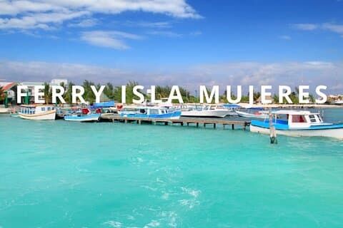 One-way private transfer Cancun Airport - Isla Mujeres Ferry.