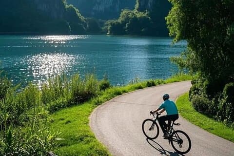 Yangshuo Bike och Li River Hike Adventure från Xingping