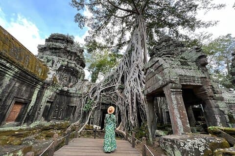 Excursion en petit groupe à Angkor Wat avec petit déjeuner