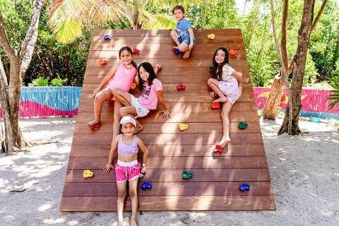Évasion en famille au bord de la mer à Cozumel