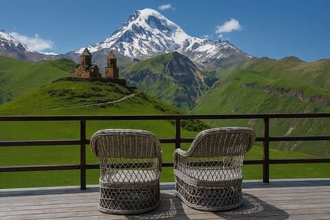 Road to the Clouds Tbilisi to Kazbegi GroupTour Gudauri & Ananuri