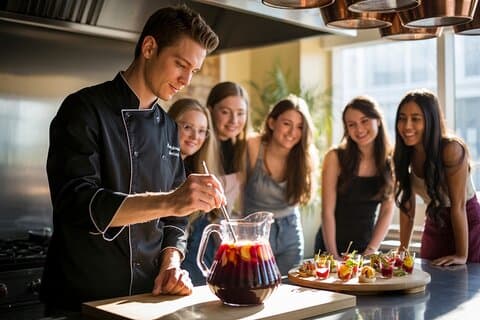 Tapas & Sangria Workshop with Craft Beer Pairing in Barcelona