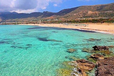 Excursión de un día a la playa de Falasarna desde Rethymno con recogida en el hotel