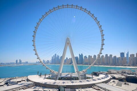 Tour privato della città di Dubai con Ain Dubai Views Tour
