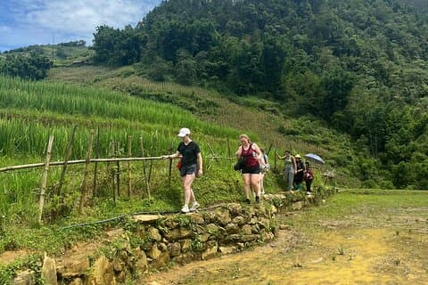 Sapa trekking 2 días pequeño grupo