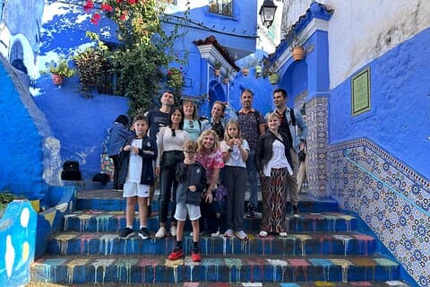Dalla nave da crociera: visita guidata di Chefchaouen con gruppo