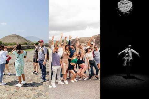 Teotihuacan Pyramids & Cave | Kleine groep met pick-up & drop-off