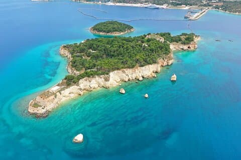 From Chania: Day Cruise to Cretan Blue & James Bond Island