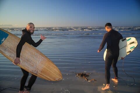 Experiencia de surf guiada privada en Muizenberg, CT (GoPro Rec Opt)