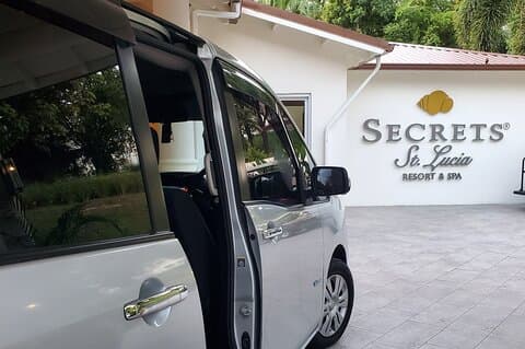 Secrets St Lucia Resort Private Airport Transfer and Taxi Service