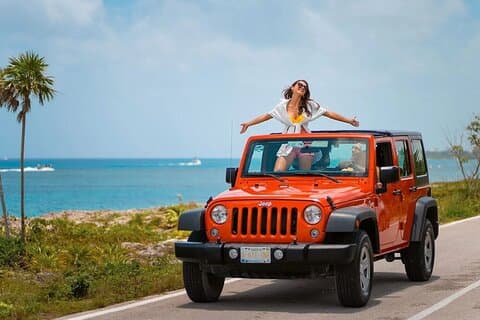 Cozumel Jeep eller Buggy Island Tour Plus Maya Ruins eller Punta Sur