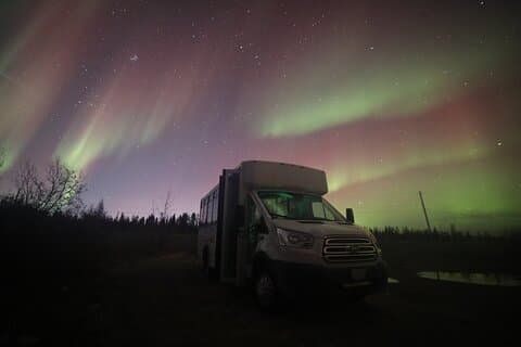 Yellowknife Aurora Jagd nach Kleingruppe + Fotografie Dienstleistungen