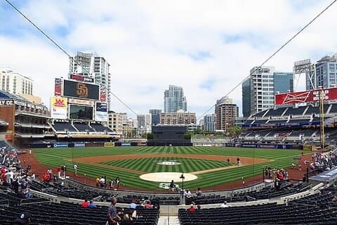 San Diego Padres baseball jogo no Petco Park