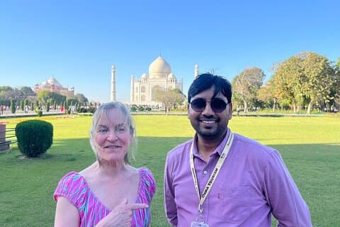 Privat Spring køen over Taj Mahal Sunrise Tour - billet og guide