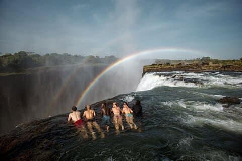 Excursão exclusiva de Livingstone Island e Victoria Falls