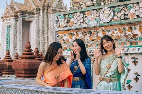 Tour exprés de Bangkok : Templo del Amanecer y Buda Reclinado