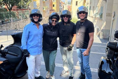 Private Tour EN Moto Goldwing 1800 ( Monaco Nice Menton)
