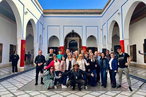 Marrakech : Bahia Palace, Madrassa Ben Youssef & Souks Tour