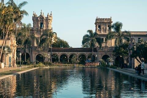 A história de San Diego's Balboa Park A Walk Down El Prado