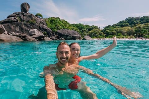 Snorkeling Paradise : Excursión de un día completo a las Islas Similan desde Phuket