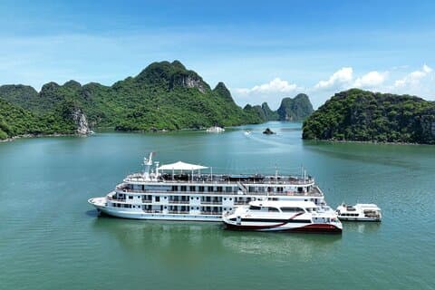 Tour di Ha Long e Lan Ha Bay 2D1N in crociera a 5 stelle Paradise