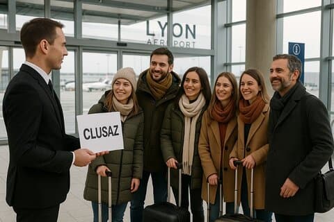 Private Van Transport fra Lyon Lufthavn til La Clusaz