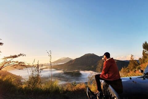 Mount Batur Sunrise Jeep Tour met hotel pick-up, drop-off inbegrepen