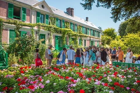 Giverny Monet's Gardens entrébillet med transport fra Paris