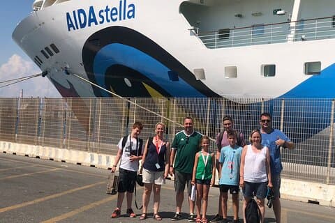 Stadtrundfahrt durch Rom vom Hafen Civitavecchia