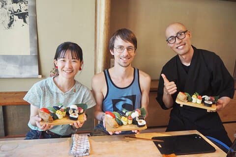Vegan Sushi Class in Tokyo – 6 Kinds, Cultural Story & Full Meal