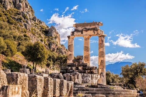 Experiência de dia inteiro em Delphi e Termópilas