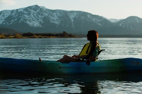 Noleggio kayak singolo di 3 ore a Tahoe City