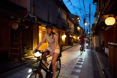 Experiencia de Kyoto Gion por la noche