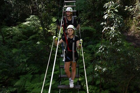 Tamborine Mountain Hochseilgarten und Zipline Adventure Park