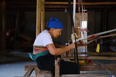 Pu Luong Afternoon Stroll Rice Fields Weaving and Local Life