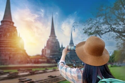 From Bangkok Ayutthaya Historic Park Group Tour