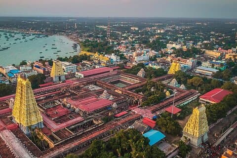 マドゥライからの南インド寺院の5日間のプライベートツアー