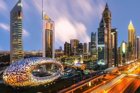 Dubai Top 15 bezienswaardigheden met Burj Khalifa en Souks