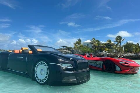 Jet Car Tour / La Famille Shipwreck - Turks and Caicos