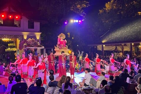 Khantoke Middag och kulturshow på Chiang Mai Inträdesbiljett