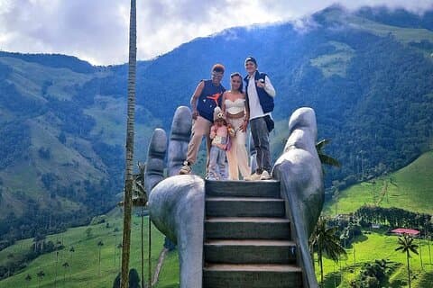 Mirador One and River Valley of Cocora